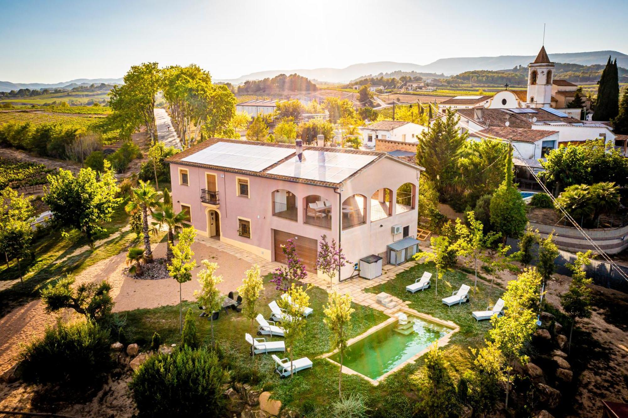 Masia Cal Magi Vila Font-Rubi Exterior foto
